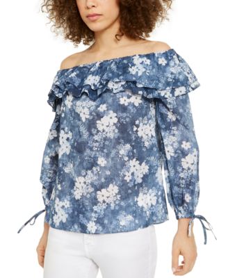 macys michael kors womens tops