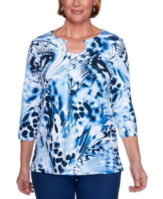 macys alfred dunner tops