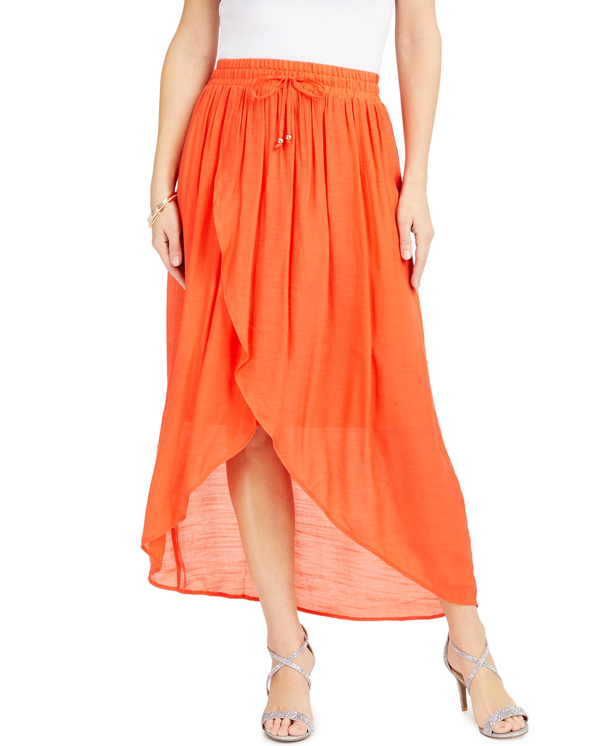 macys.com | Wrap Midi Skirt