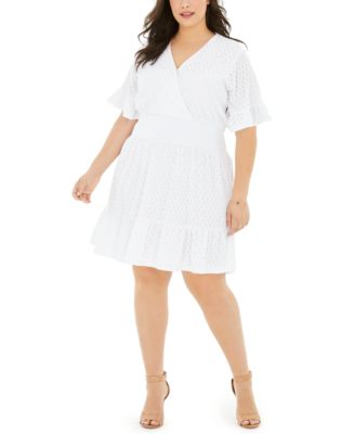 michael kors eyelet dress