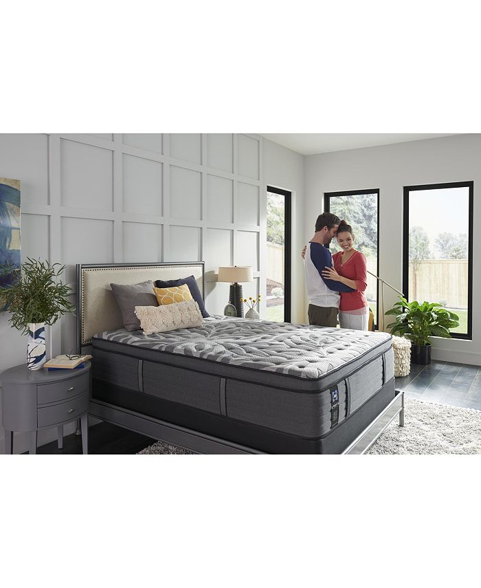 Sealy Premium Posturepedic Satisfied II 14" Cushion Firm Pillow Top Mattress Queen & Reviews