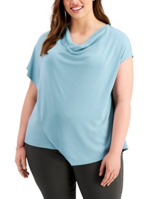 macy's asymmetrical tops