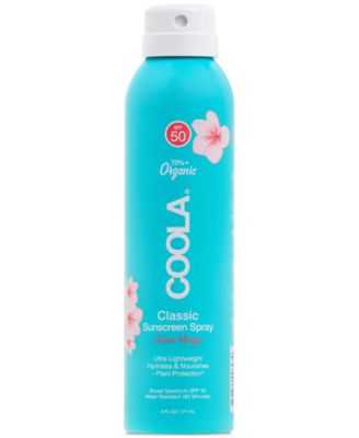 Солнцезащитный спрей для тела COOLA Coola Classic SPF 50 - Гуава Манго, 6 унций.