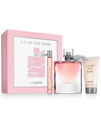 macy's lancome la vie est belle gift set