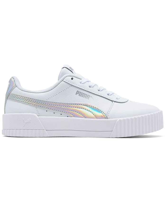 women's puma carina iridescent sneakers
