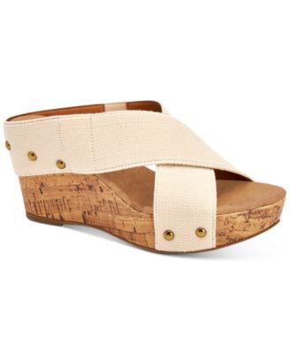 macy's shoes wedge sandals