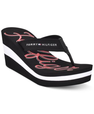 macy's tommy hilfiger flip flops