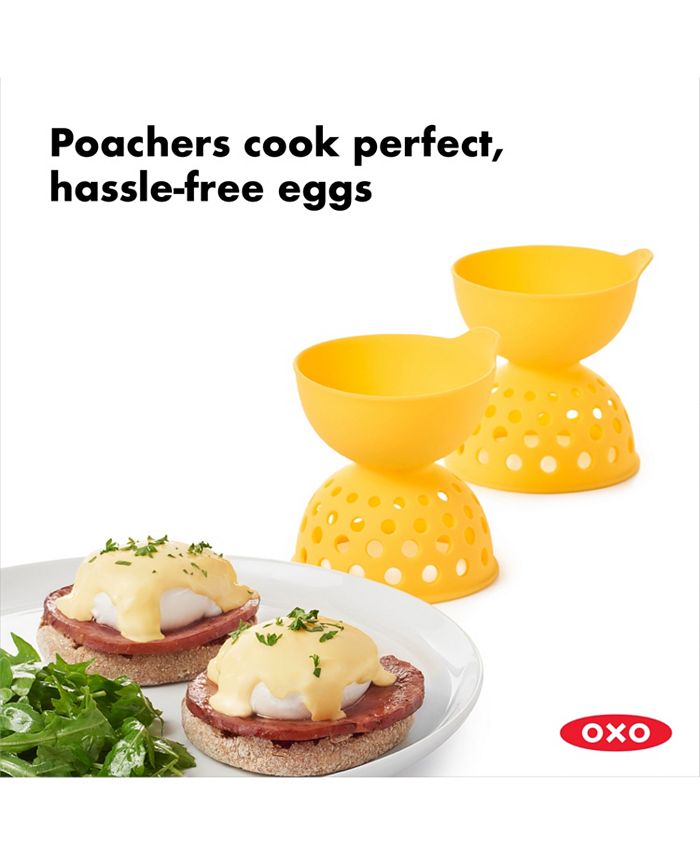 OXO Good Grips 2Pk. Silicone Egg Poacher & Reviews Home Macy's
