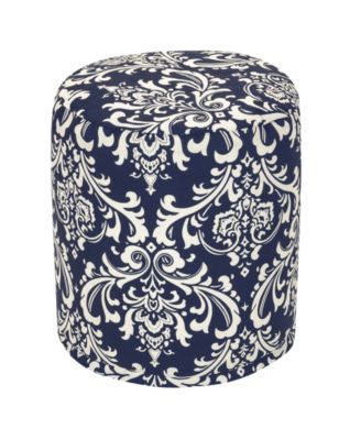 Пуф Majestic Home Goods French Quarter Ottoman круглый со съемным чехлом 16 
