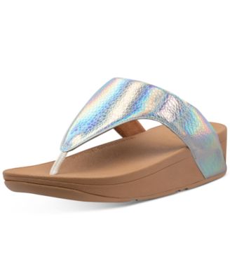 iridescent sandals