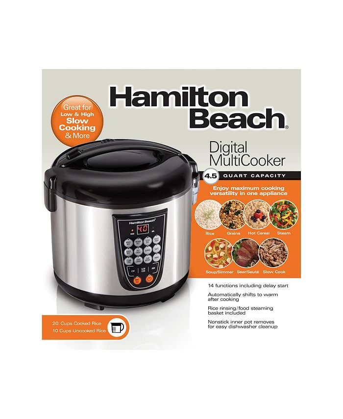 Hamilton Beach Digital MultiCooker & Reviews Small Appliances