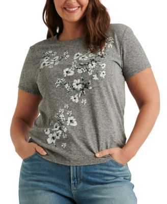 macys lucky brand womens tops