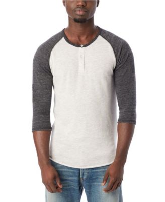 henley sweatshirt men's clothing