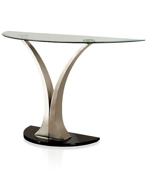Furniture Of America Mansa Glass Top Sofa Table Reviews Furniture Macy S