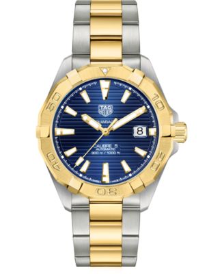 tag heuer gold plated