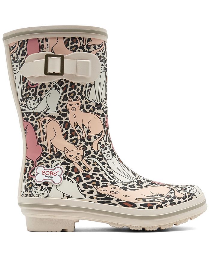 Skechers Women's Bobs Rain Check Regular Rain Boots from Finish Line