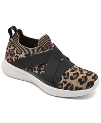 skechers bobs sport squad 2 leopard