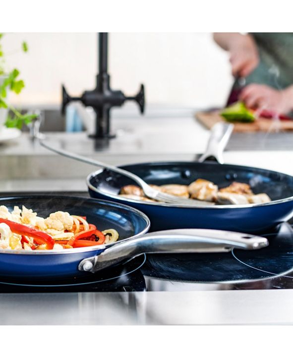 Blue Diamond Ceramic Nonstick 6-Pc. Cookware Set & Reviews ...