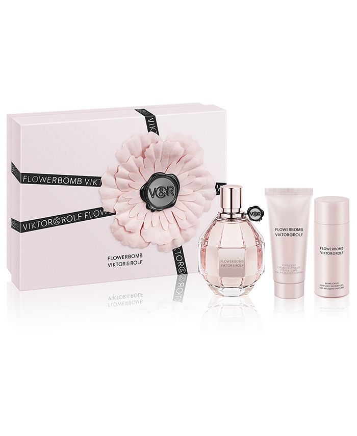Viktor Rolf 3 Pc Flowerbomb Eau De Parfum Gift Set Reviews All Perfume Beauty Macy S