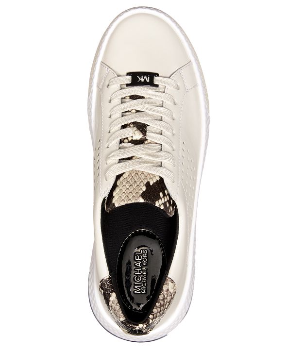 michael michael kors codie leather sneakers