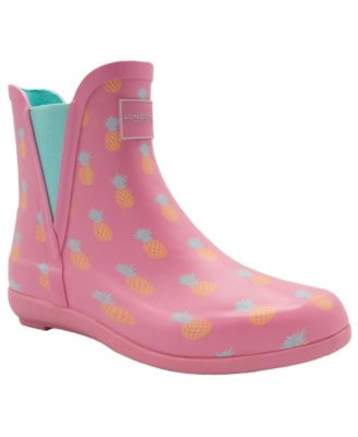 london fog yellow rain boots