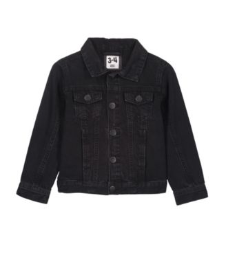 black jean jacket for toddlers