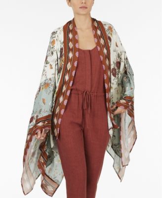 macys plus size kimono