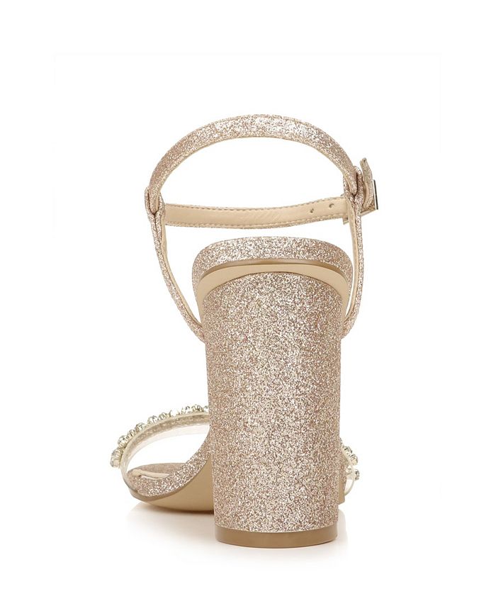 Jewel Badgley Mischka Fancie Embellished Women's Sandals & Reviews ...
