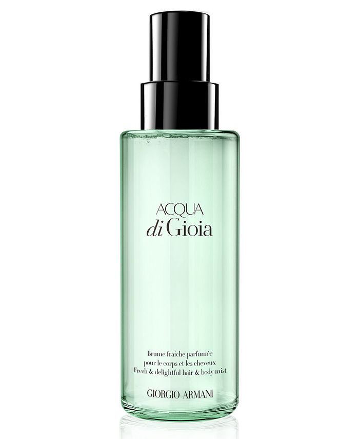 Giorgio Armani Receive A Free Full Size Acqua Di Gioia Hair And Body Mist 4 7 Oz With Any Large Spray Purchase From The Armani Acqua Di Gioa Light Di Gioia Or Sky Di