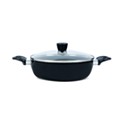 Tools of the Trade 3-Qt. Nonstick Black Everyday Pan & Lid
