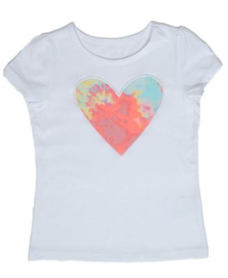 tie dye heart t shirt