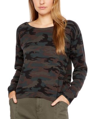 sanctuary camo sweatshirt