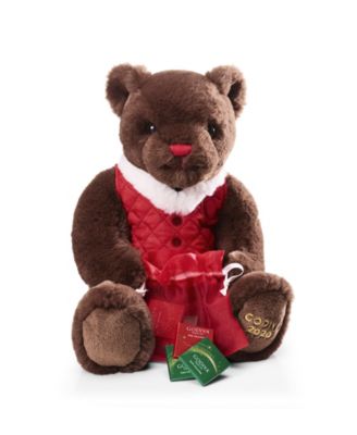 teddy bear with chocolate gift