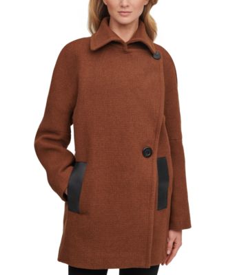 macy's calvin klein peacoat