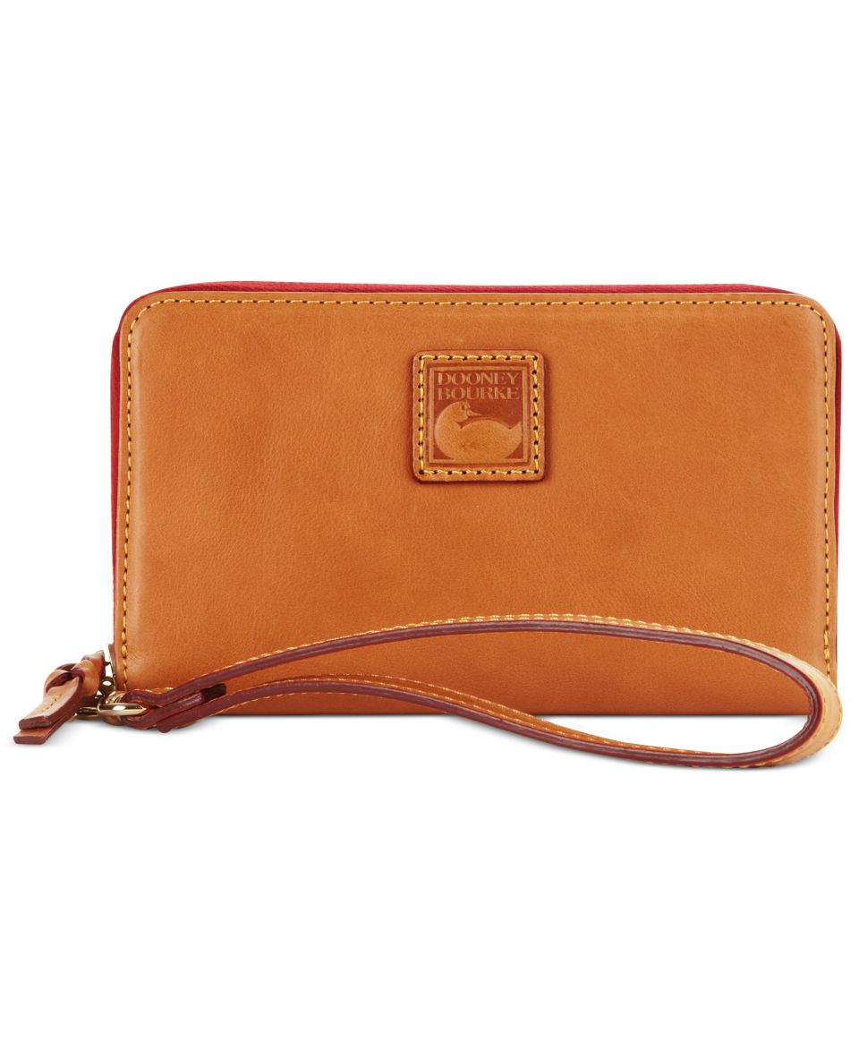 Dooney & Bourke Handbag, Florentine Zip Around Credit Card Phone Wristlet   Handbags & Accessories
