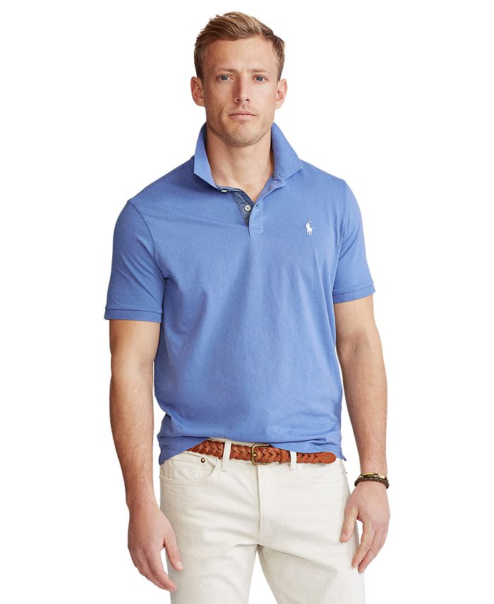 Polo Ralph Lauren Men's Classic Fit Jersey Polo Shirt & Reviews - Polos ...