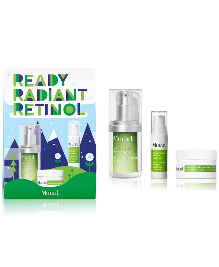 murad retinol radiance 4 piece set