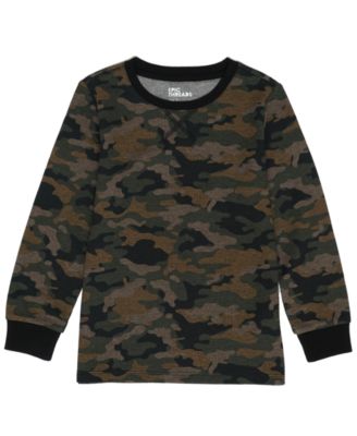 camo thermal top