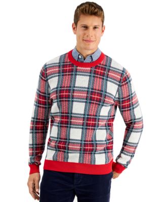 tartan sweater mens
