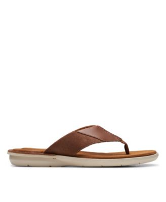 clarks flip flops macy's