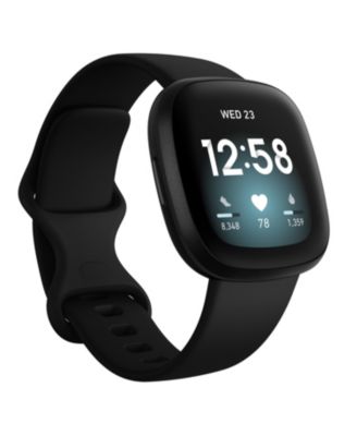 Fitbit Versa 3 Black Strap Smart Watch 