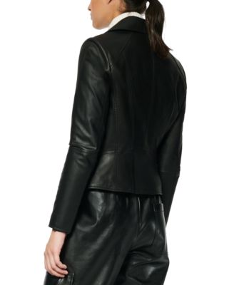 macy ladies leather coats