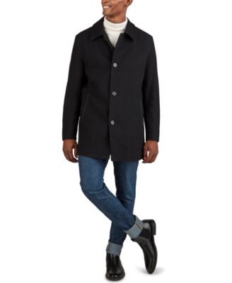 cole haan classic double faced wool jacket