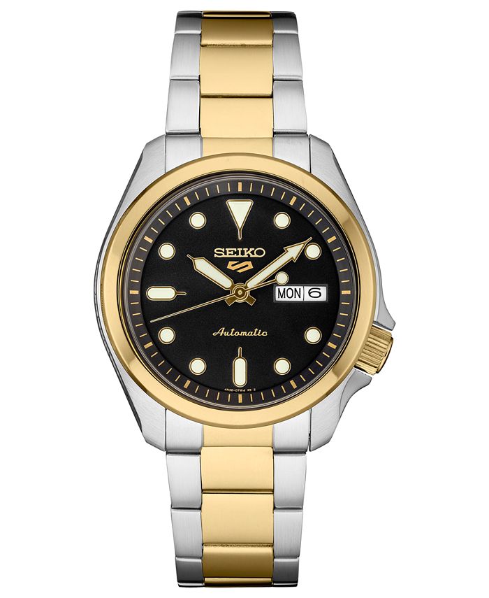 seiko automatic two tone
