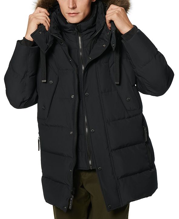 mens parka coats macys