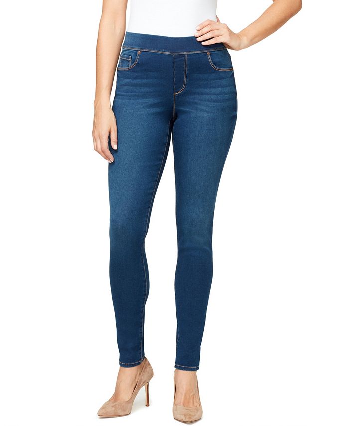 Gloria Vanderbilt Women's Avery Pull On Slim Jeans & Reviews - Jeans - Women - Macy's