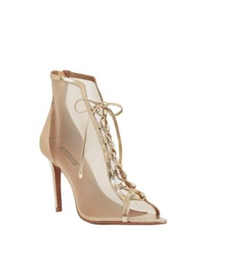 macys womens gold dress shoes