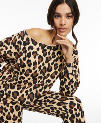 macys animal print tops