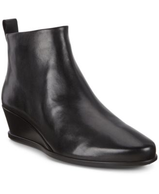 ecco wedge ankle boots