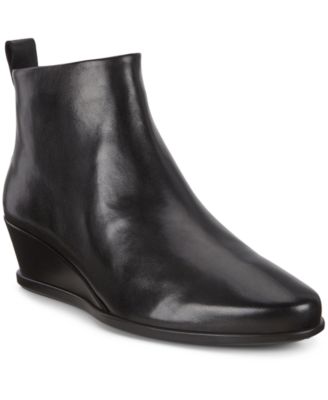 ecco wedge booties